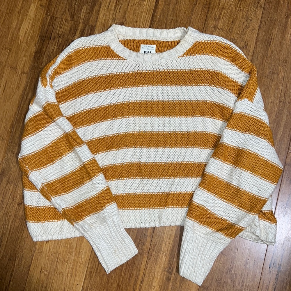 Billabong Striped Knit Sweater